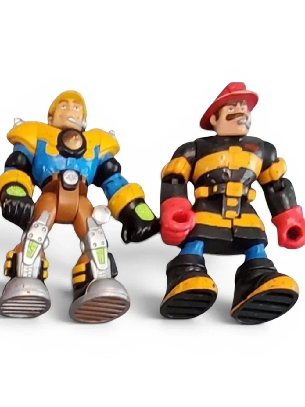 Lot 1: Fisher-Price Rescue Heroes Vintage Y2K Toy Action Figure 7 pc